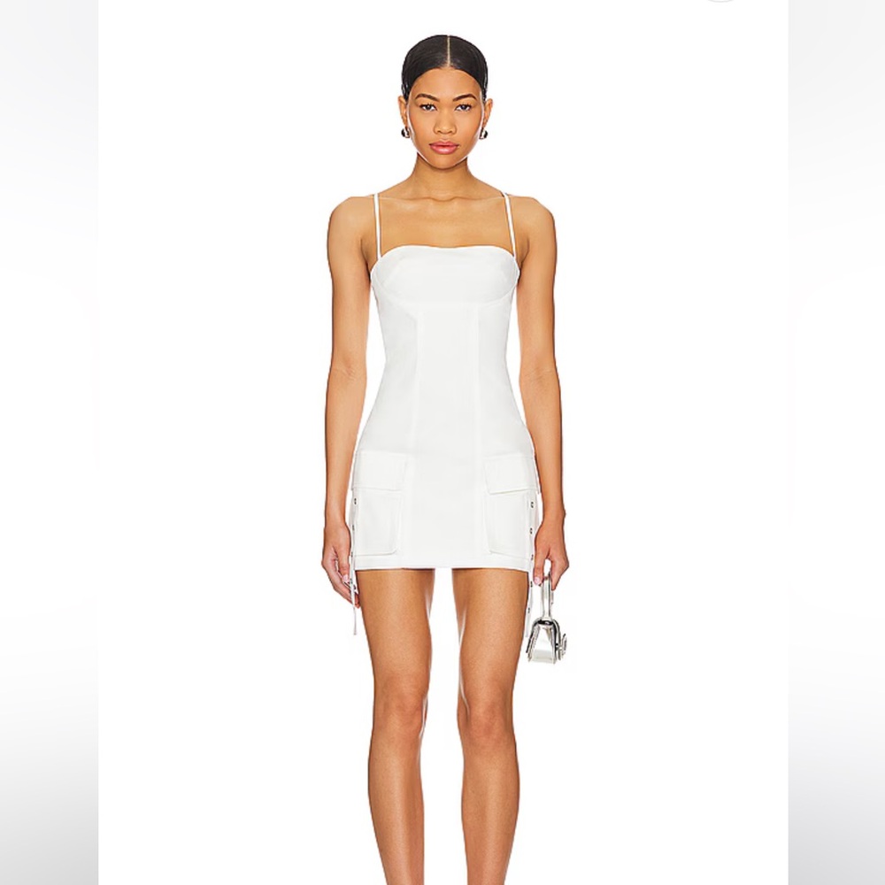 Wrenlee Mini Dress in White from Superdown